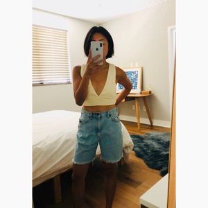 Isabel Marant linen/cotton crop top sz FR38